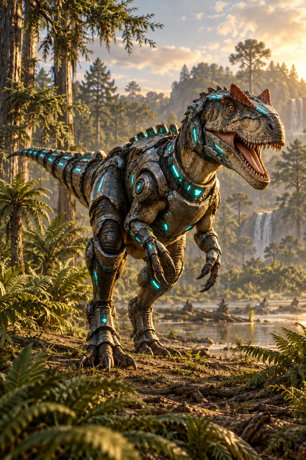 Allosaurus complete Armored artwork