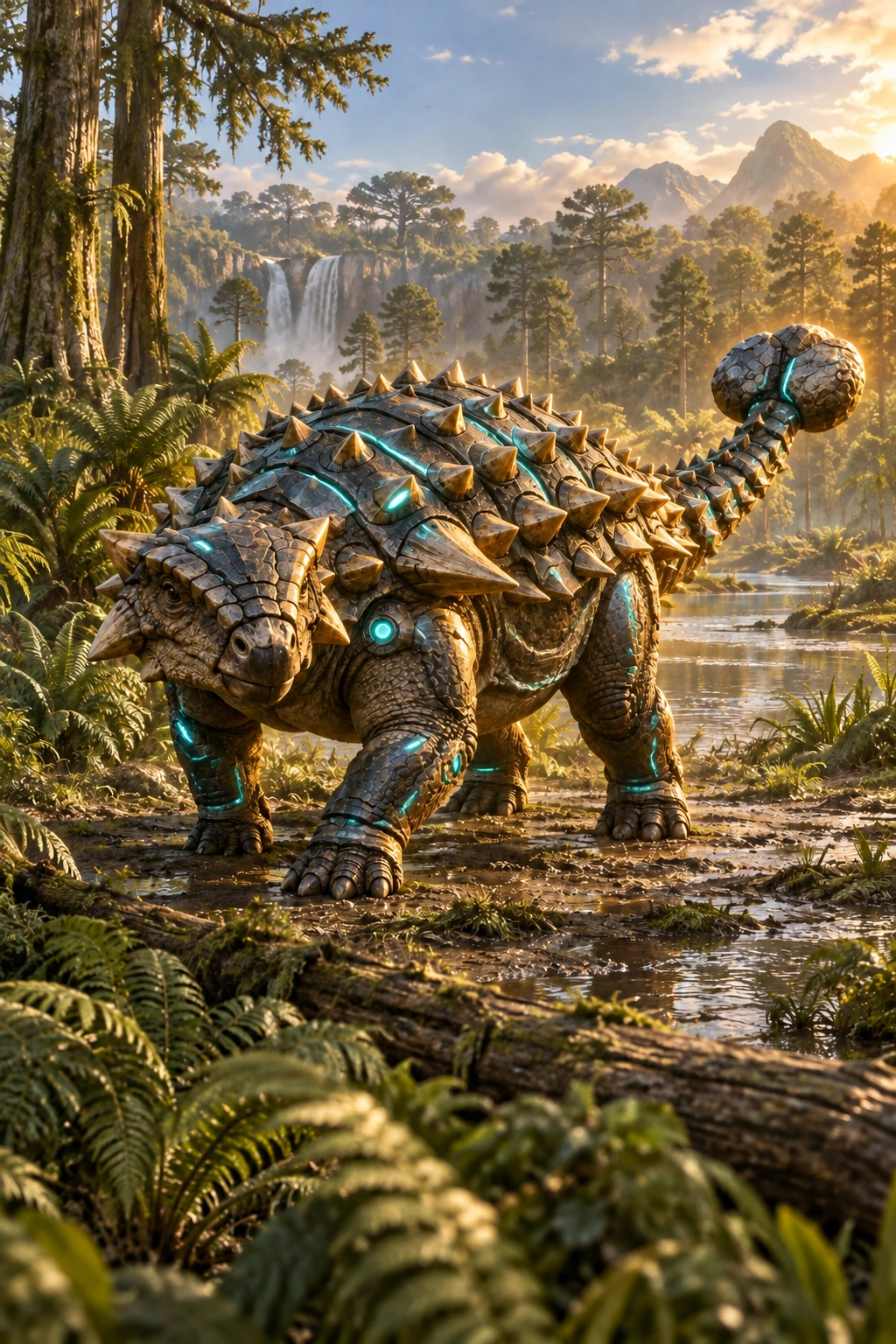 Ankylosaurus complete Armored artwork