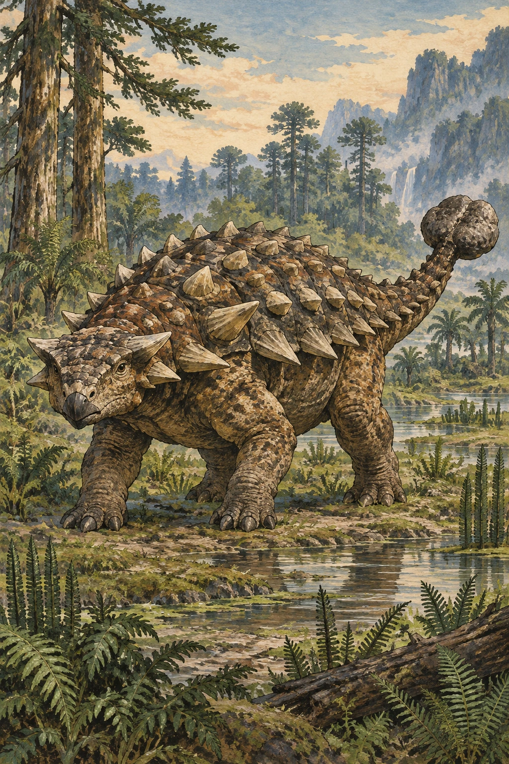 Ankylosaurus complete Calm artwork