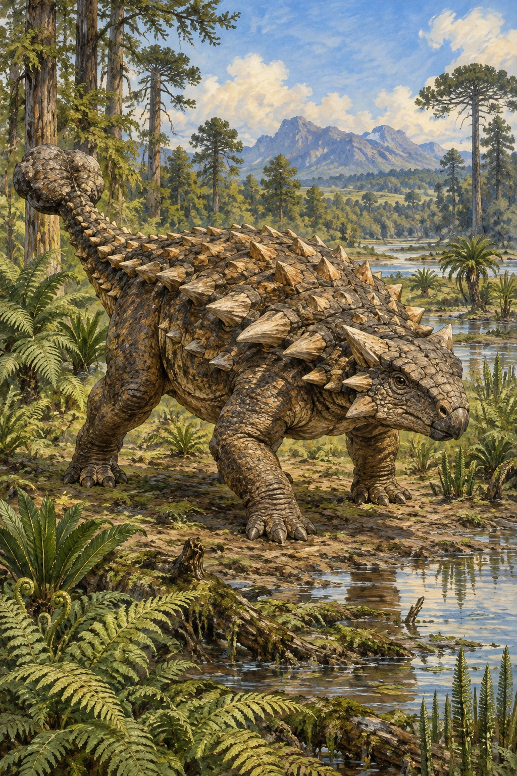 Ankylosaurus complete Daylight artwork