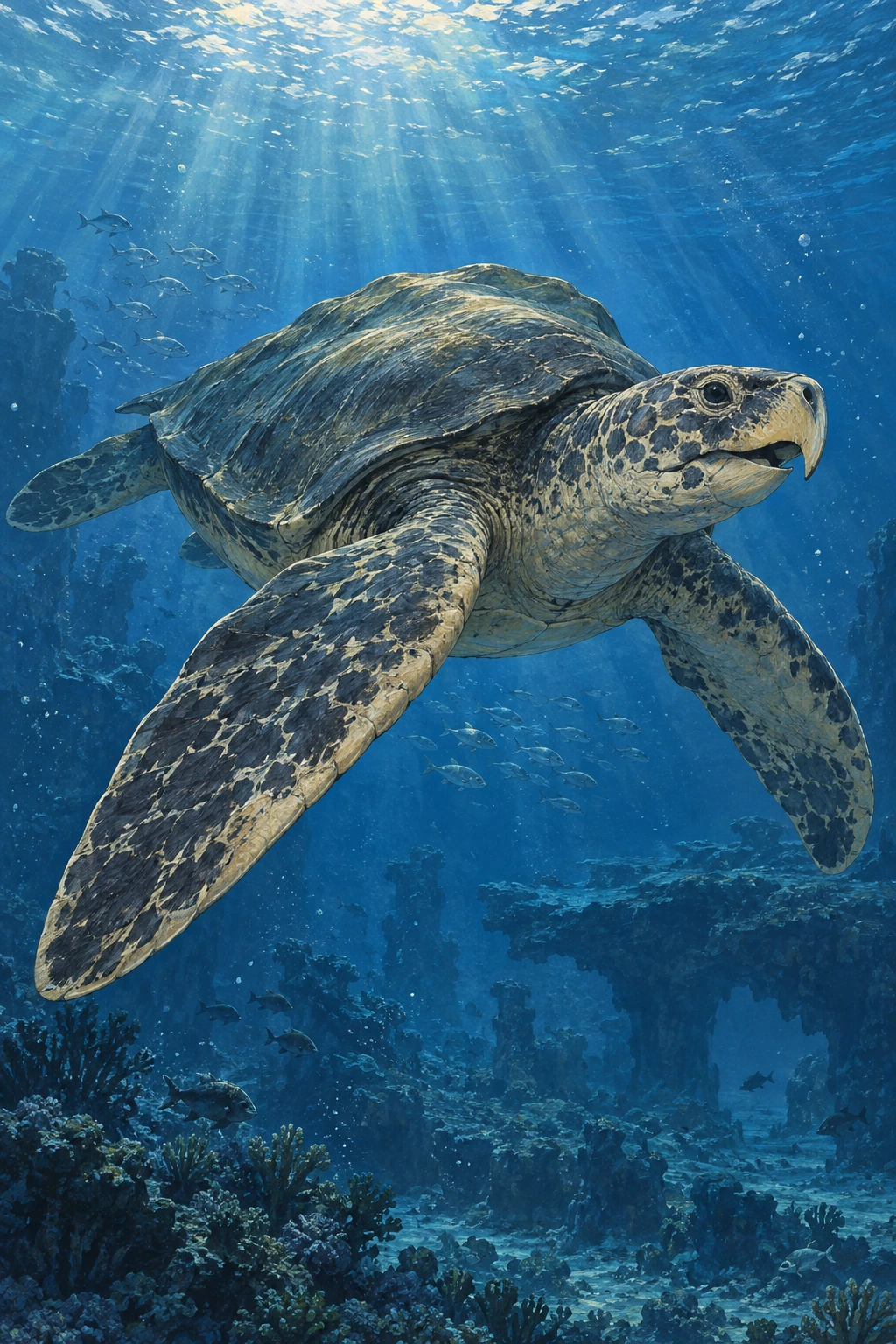 Archelon complete Calm artwork