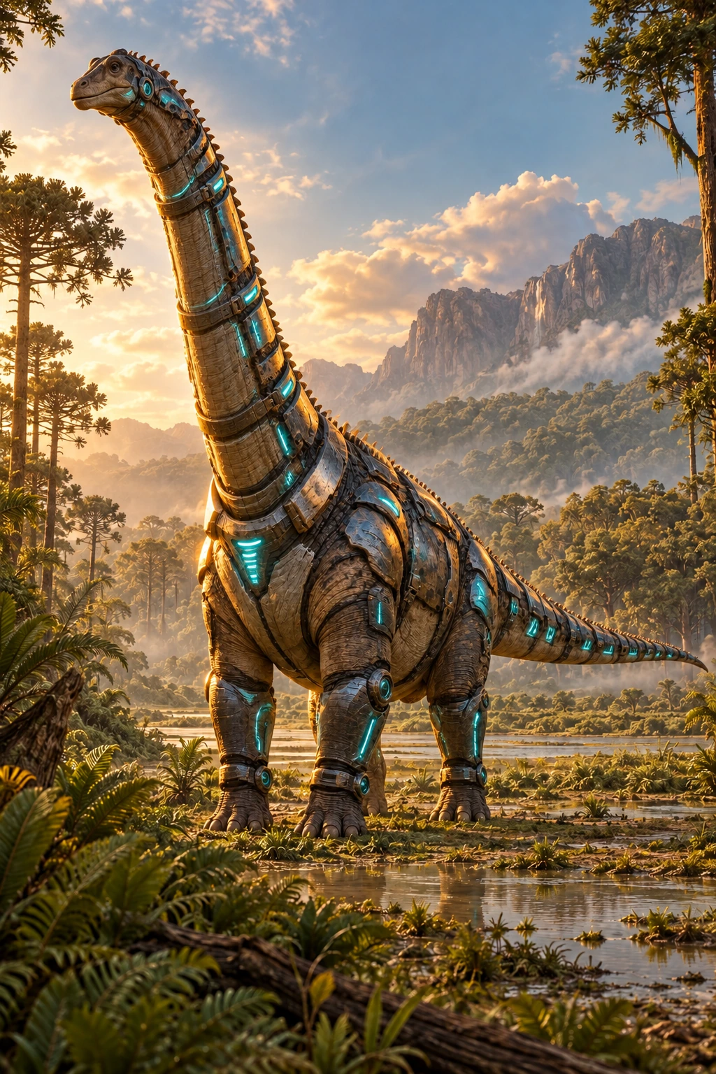 Argentinosaurus complete Armored artwork