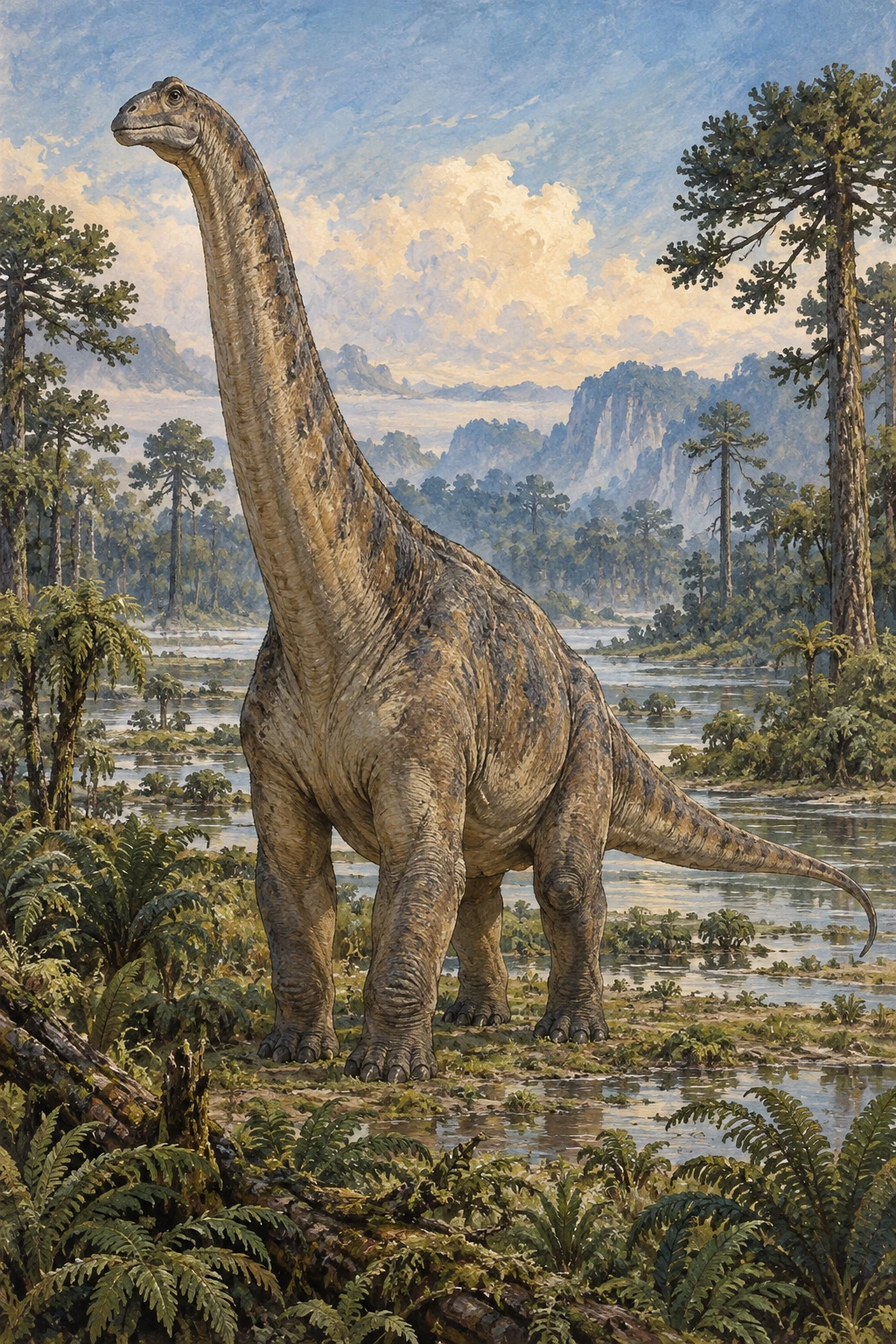 Argentinosaurus complete Calm artwork