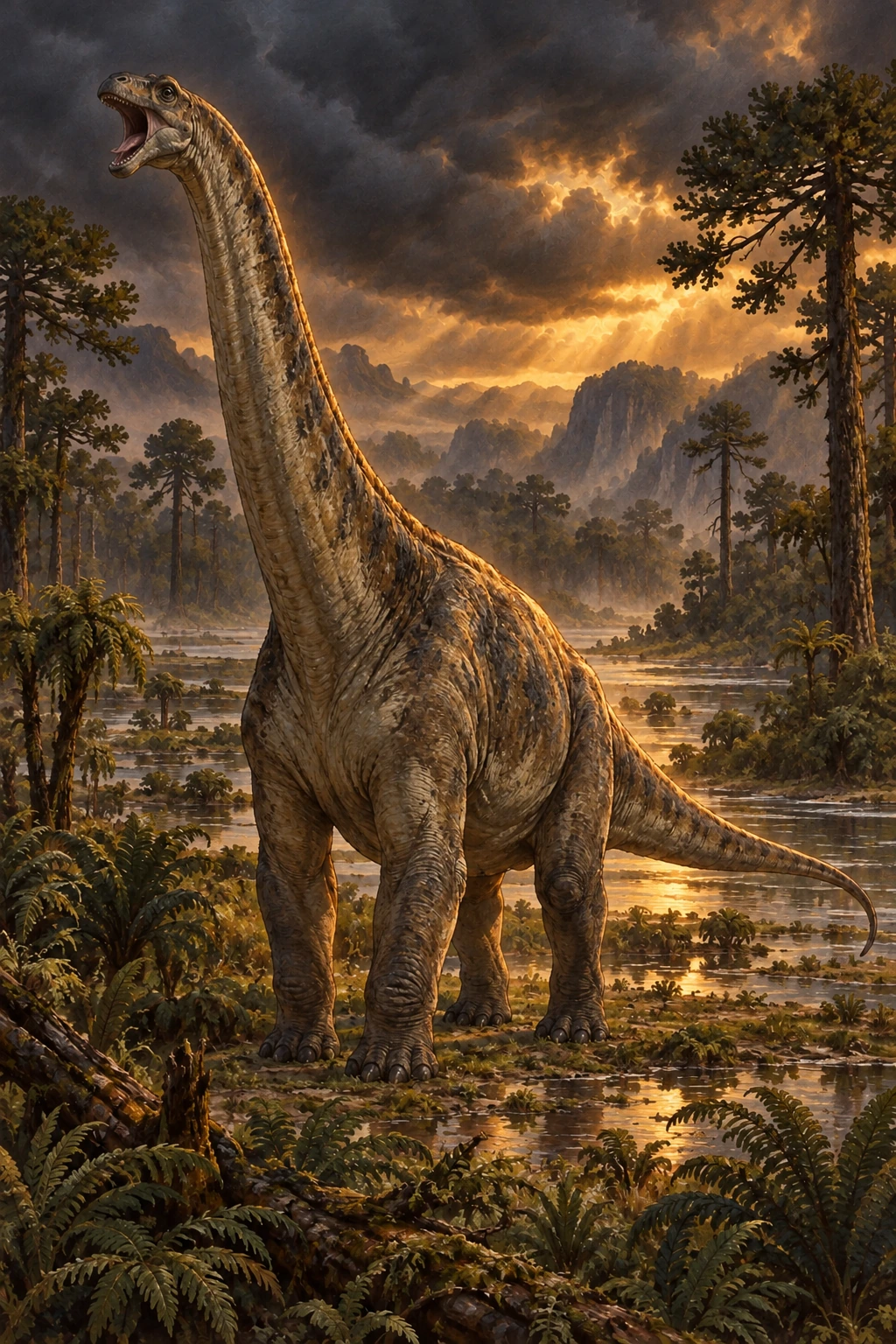 Argentinosaurus complete Threat artwork