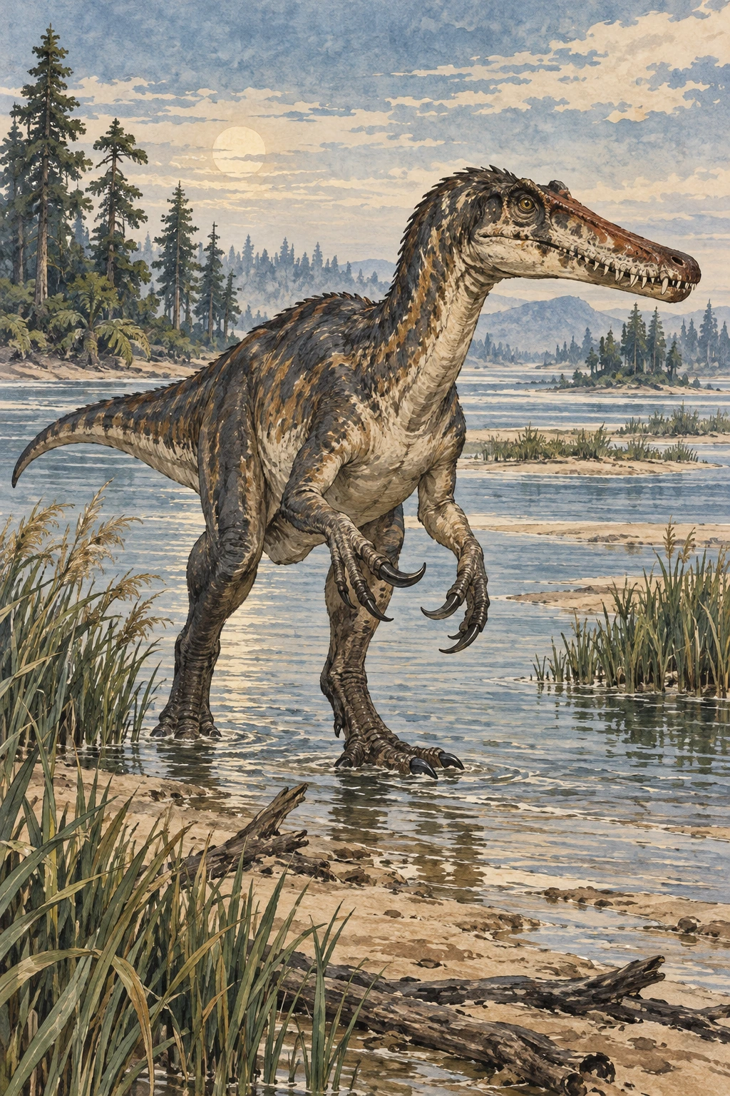 Baryonyx complete Calm artwork