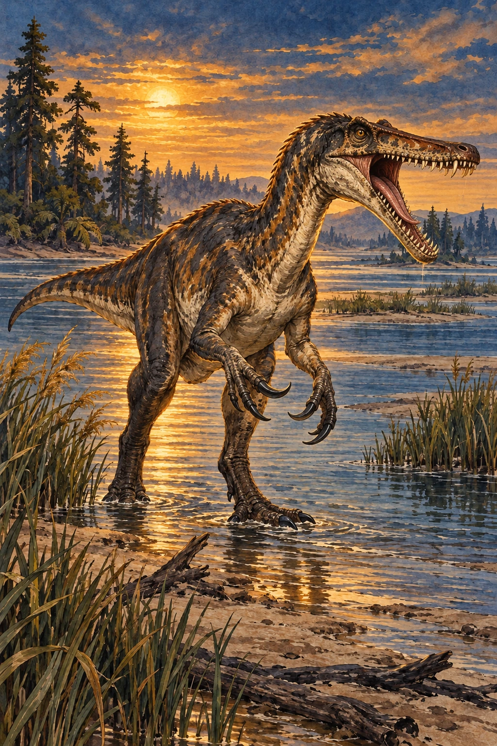 Baryonyx complete Threat artwork
