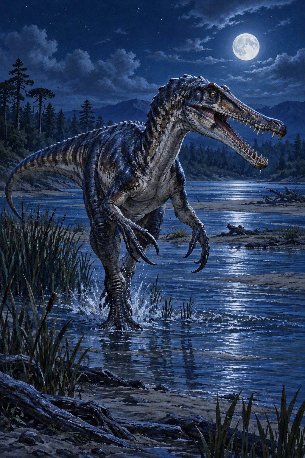 Baryonyx complete Moonlight artwork
