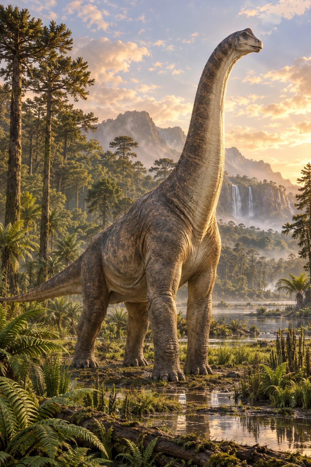 Brachiosaurus complete Primal artwork