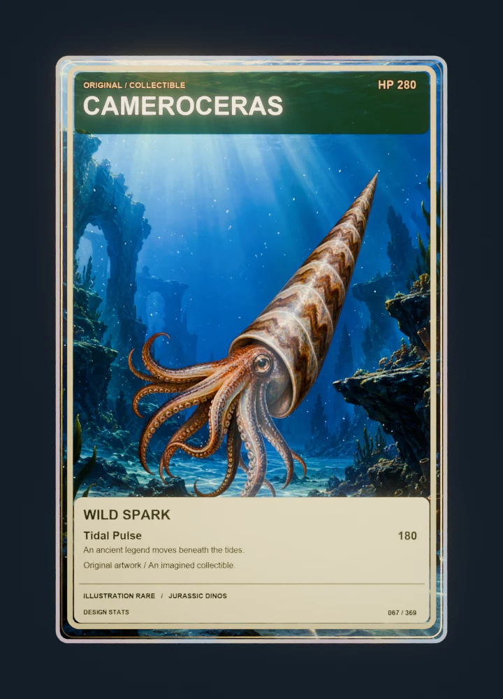 Cameroceras Full-art collection card front