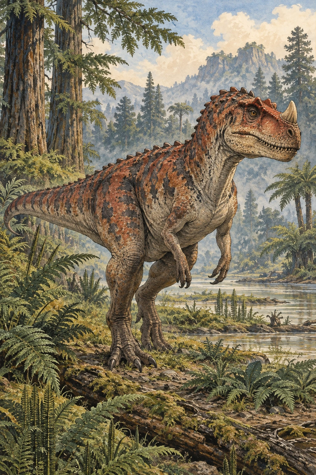 Ceratosaurus complete Calm artwork