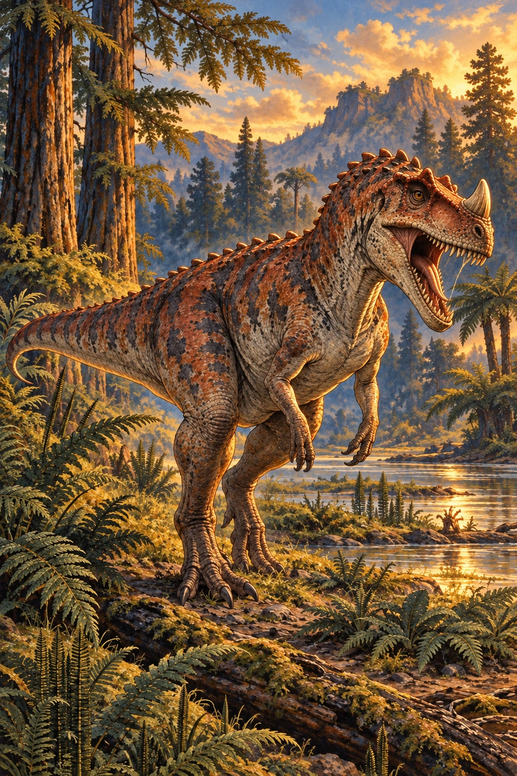 Ceratosaurus complete Threat artwork