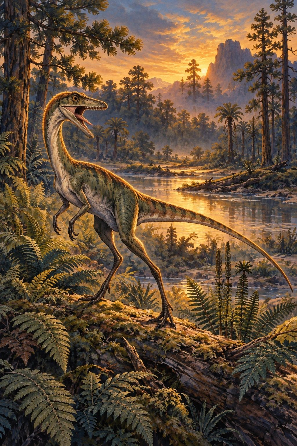 Compsognathus complete Threat artwork