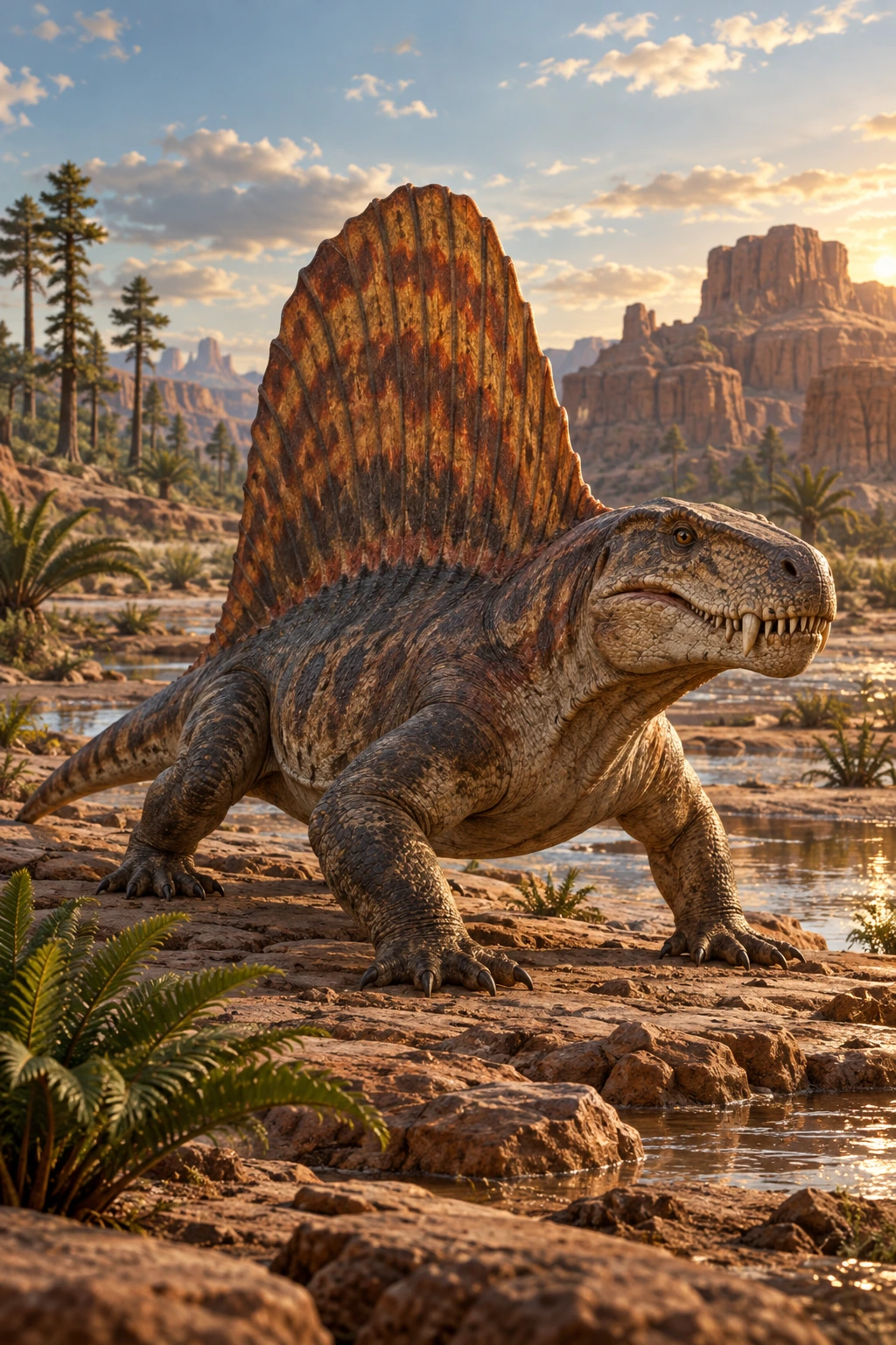 Dimetrodon complete Primal artwork