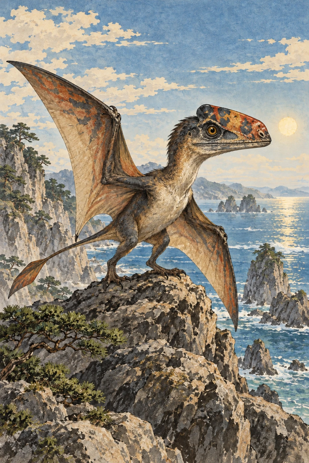 Dimorphodon complete Calm artwork