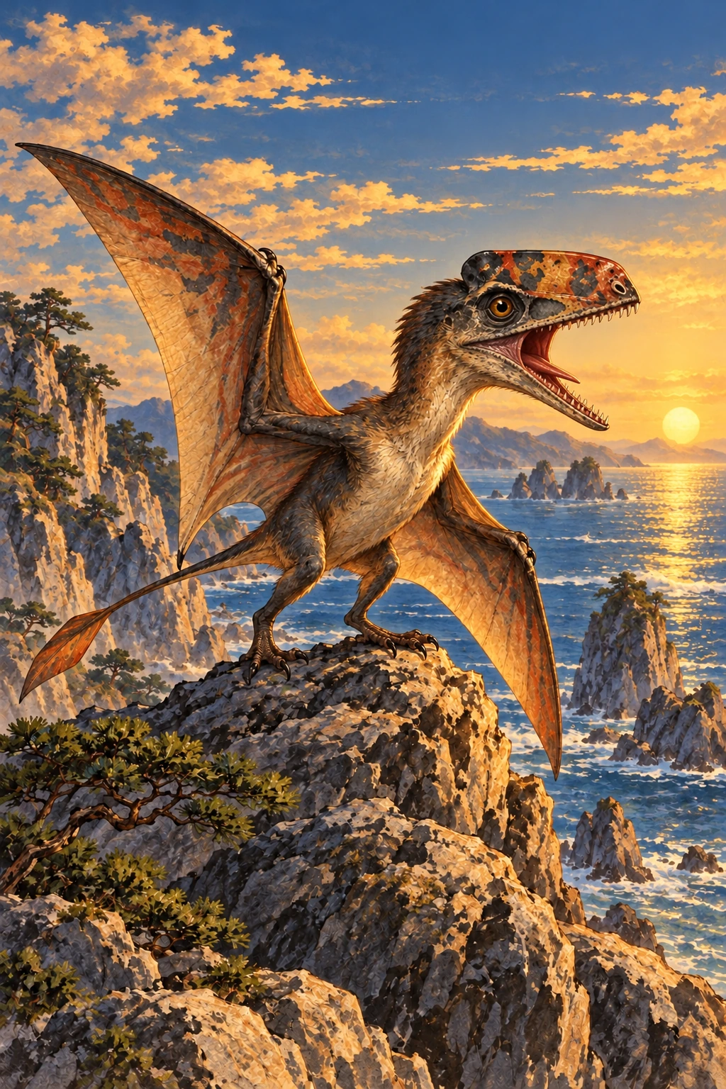 Dimorphodon complete Threat artwork