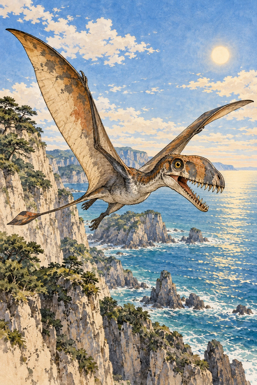 Dimorphodon complete Daylight artwork