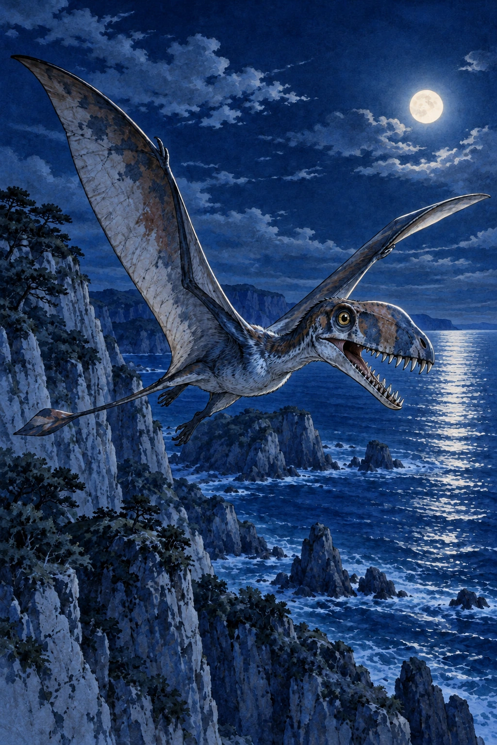 Dimorphodon complete Moonlight artwork