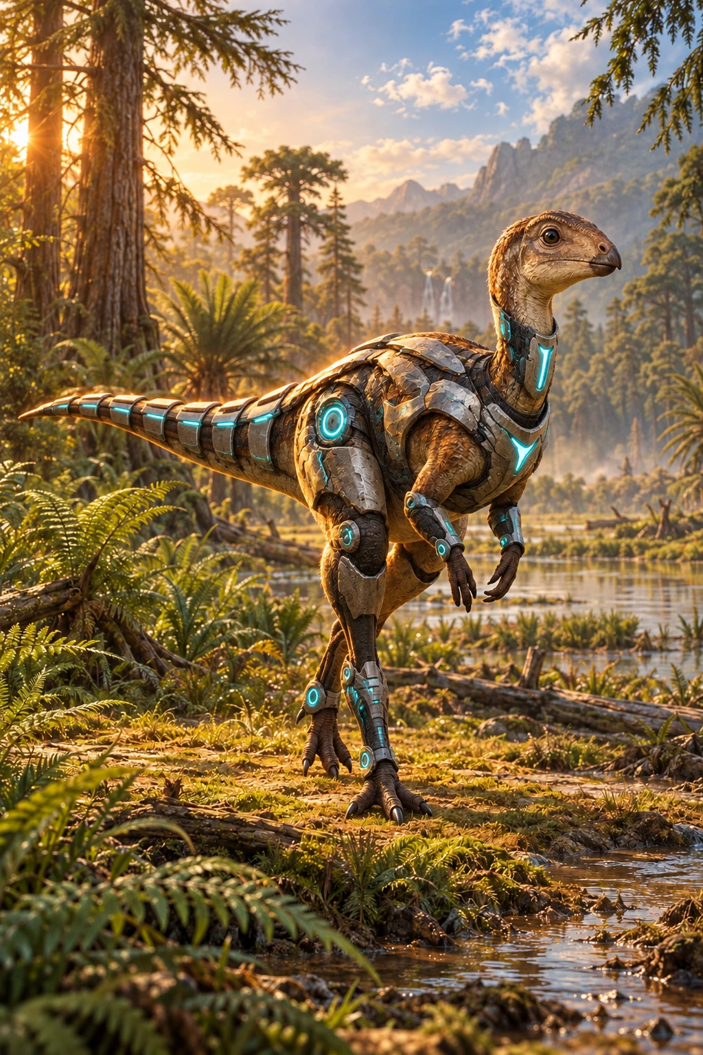 Dryosaurus complete Armored artwork