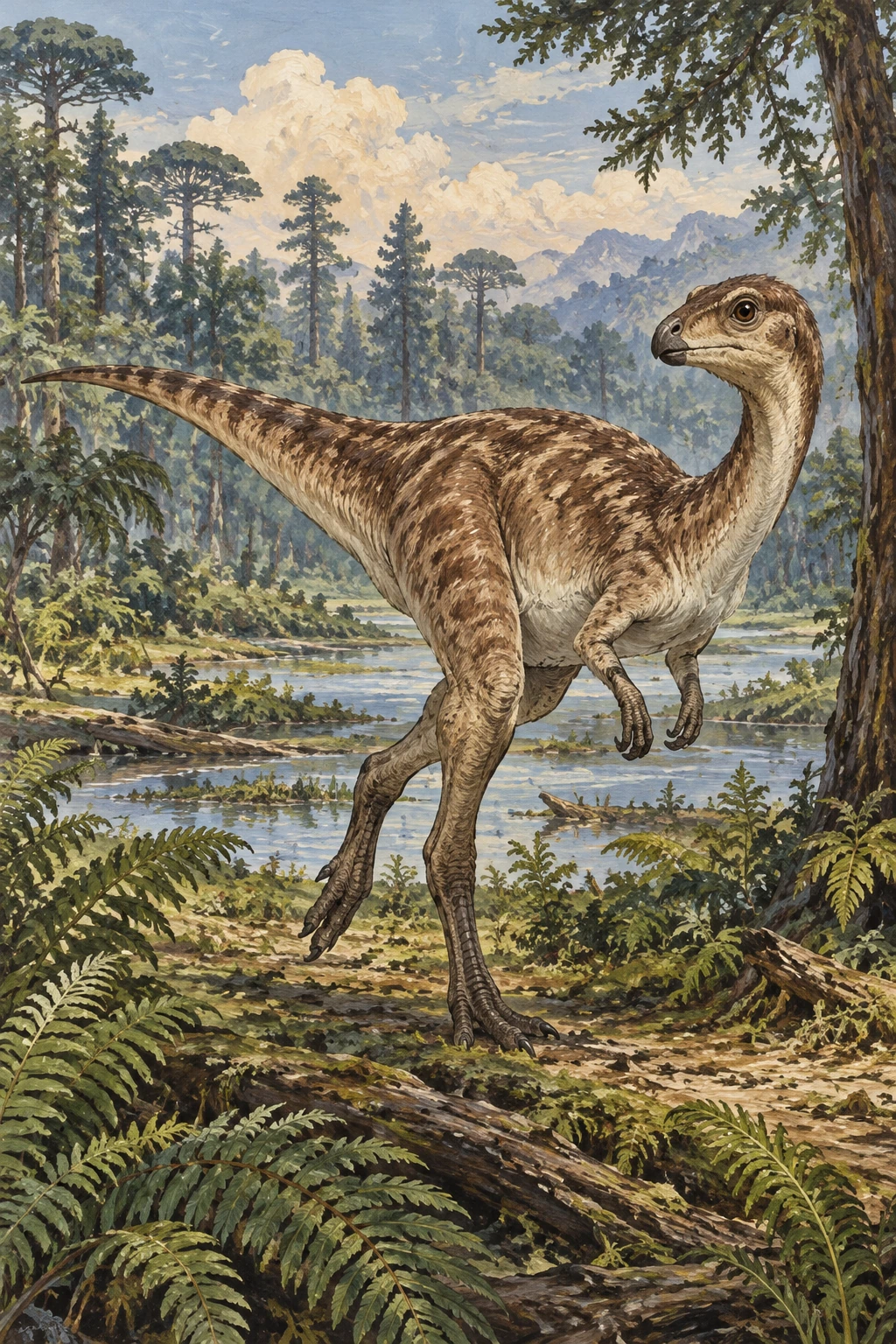 Dryosaurus complete Calm artwork