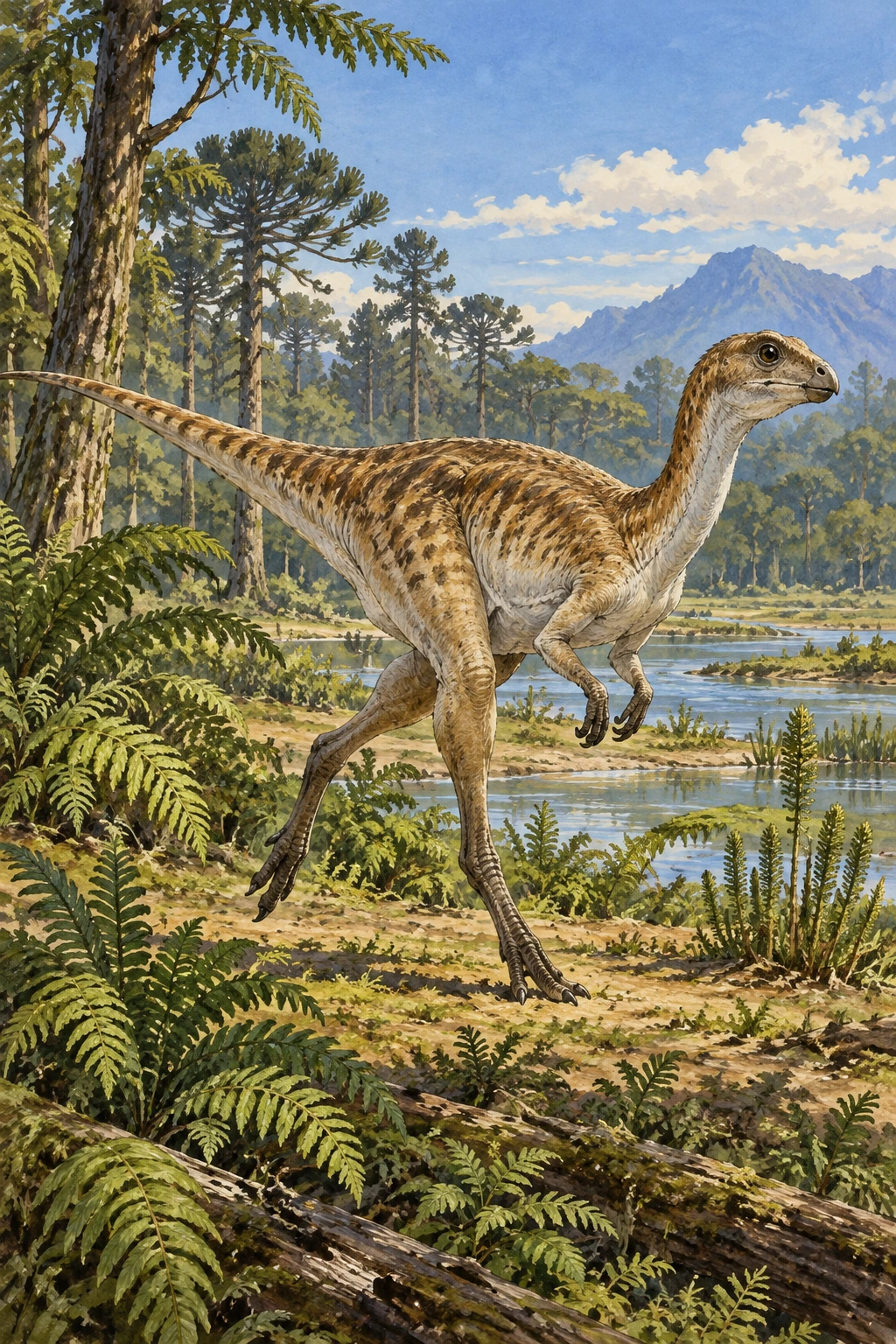 Dryosaurus complete Daylight artwork