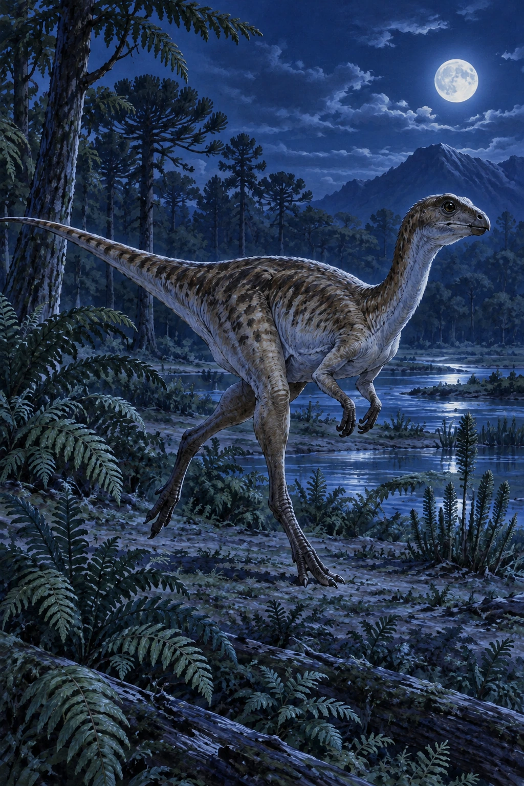 Dryosaurus complete Moonlight artwork