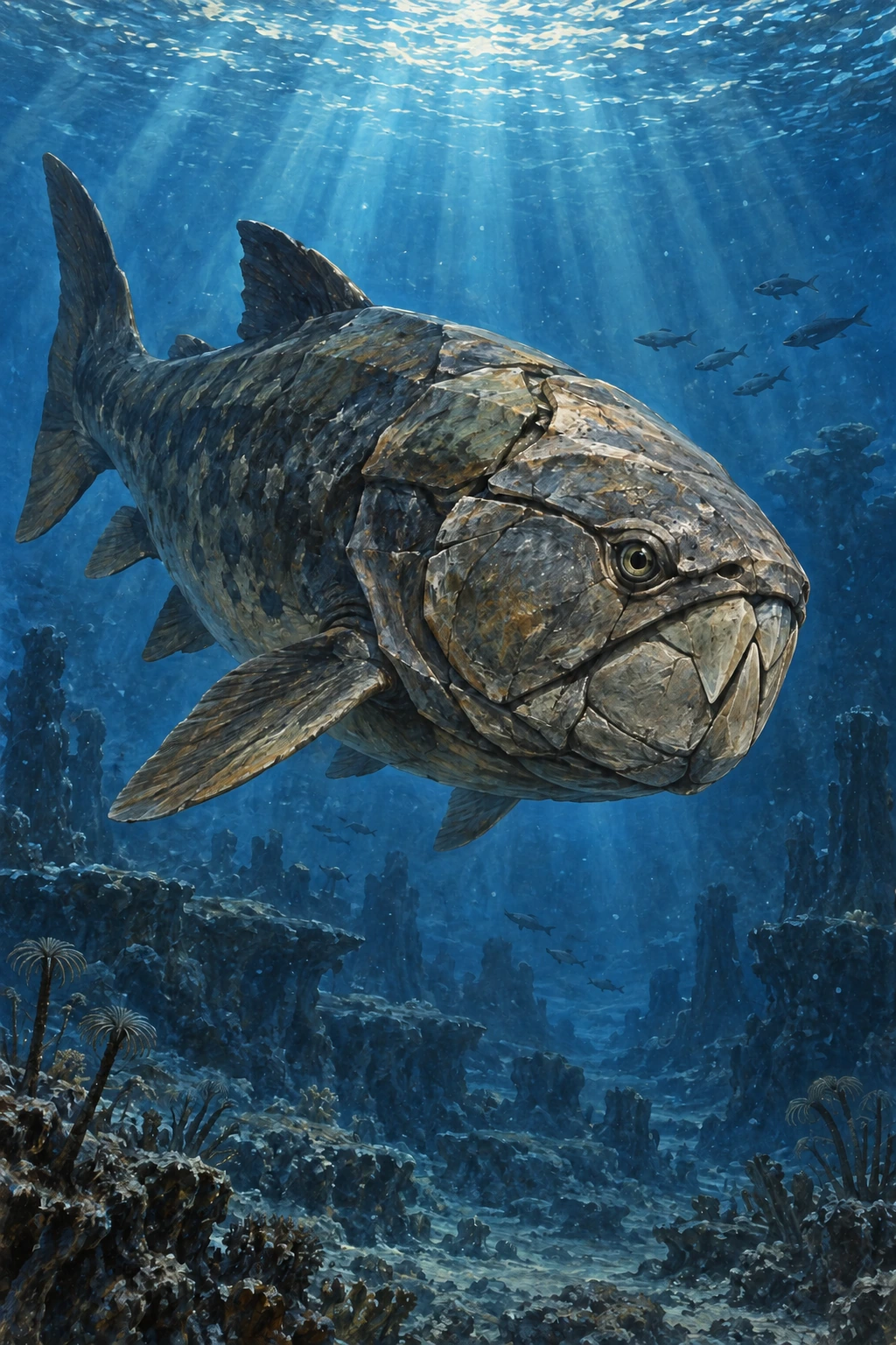 Dunkleosteus complete Calm artwork