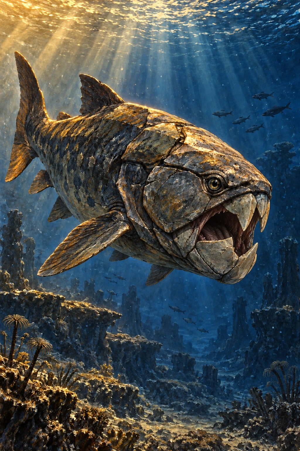Dunkleosteus complete Threat artwork