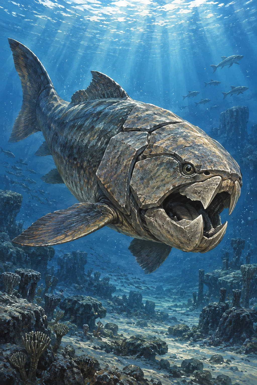 Dunkleosteus complete Daylight artwork
