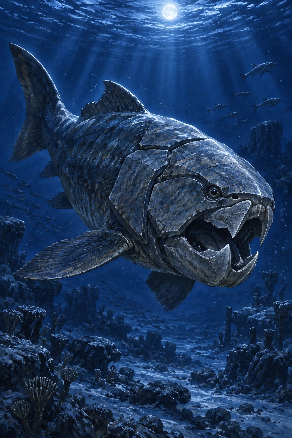 Dunkleosteus complete Moonlight artwork