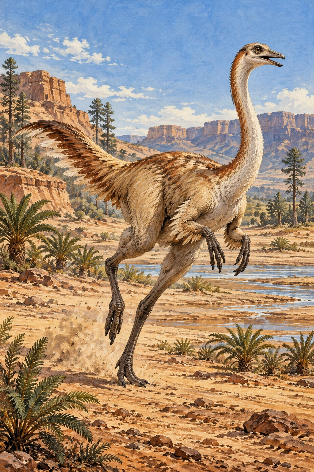 Gallimimus complete Daylight artwork