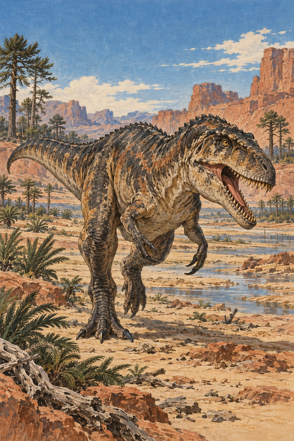 Giganotosaurus complete Daylight artwork