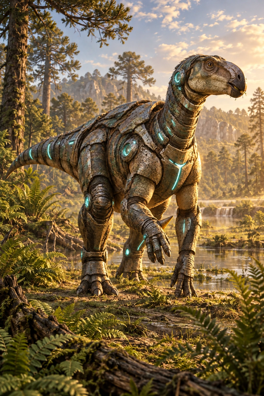 Iguanodon complete Armored artwork