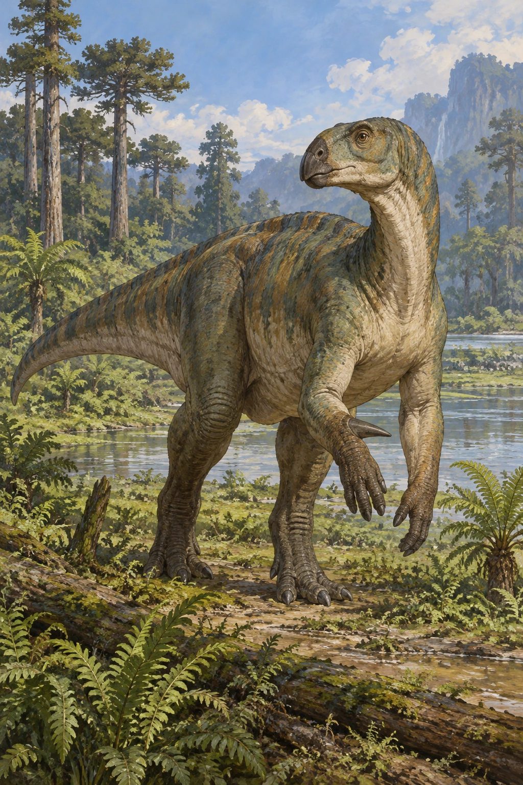 Iguanodon complete Calm artwork