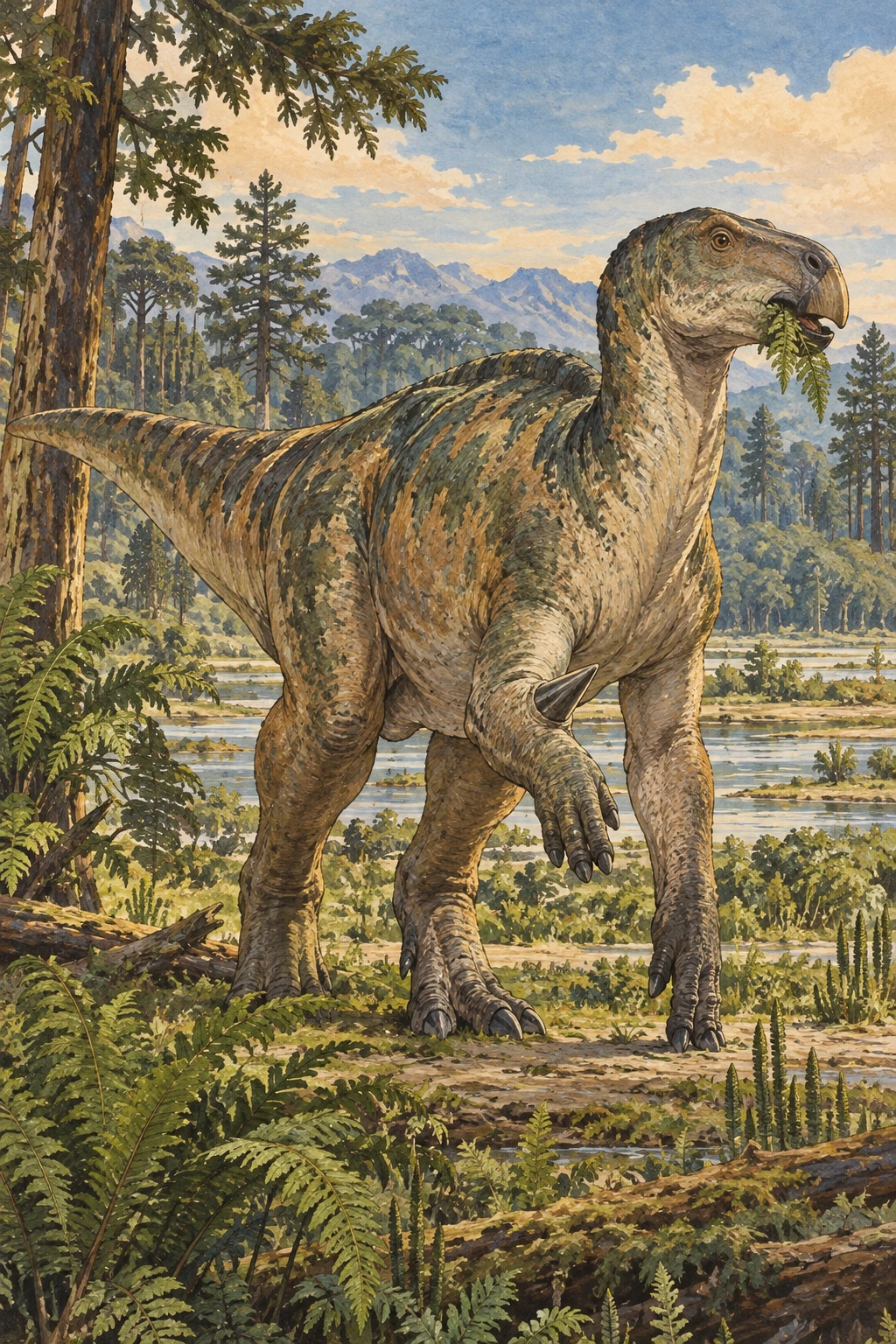 Iguanodon complete Daylight artwork