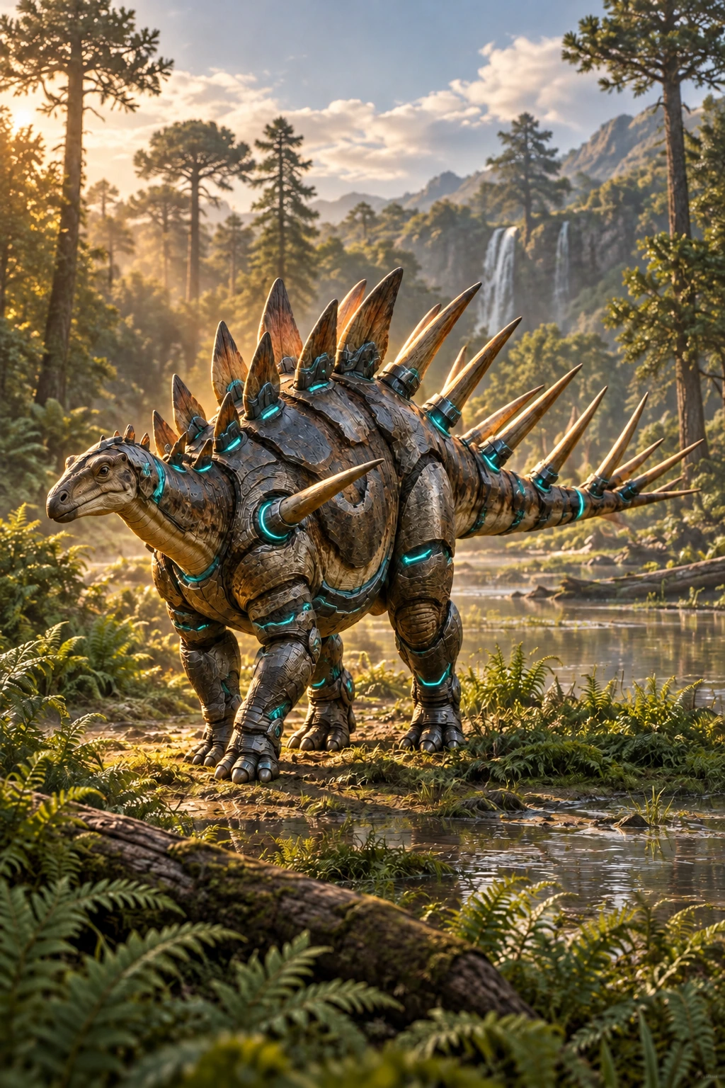 Kentrosaurus complete Armored artwork