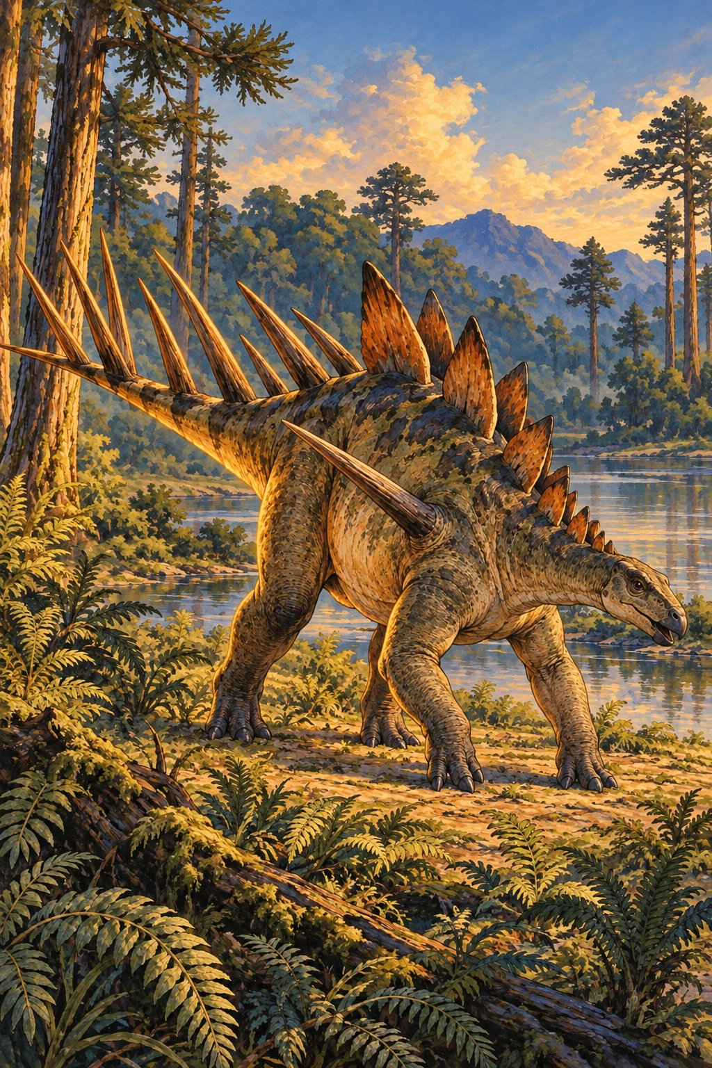 Kentrosaurus complete Threat artwork