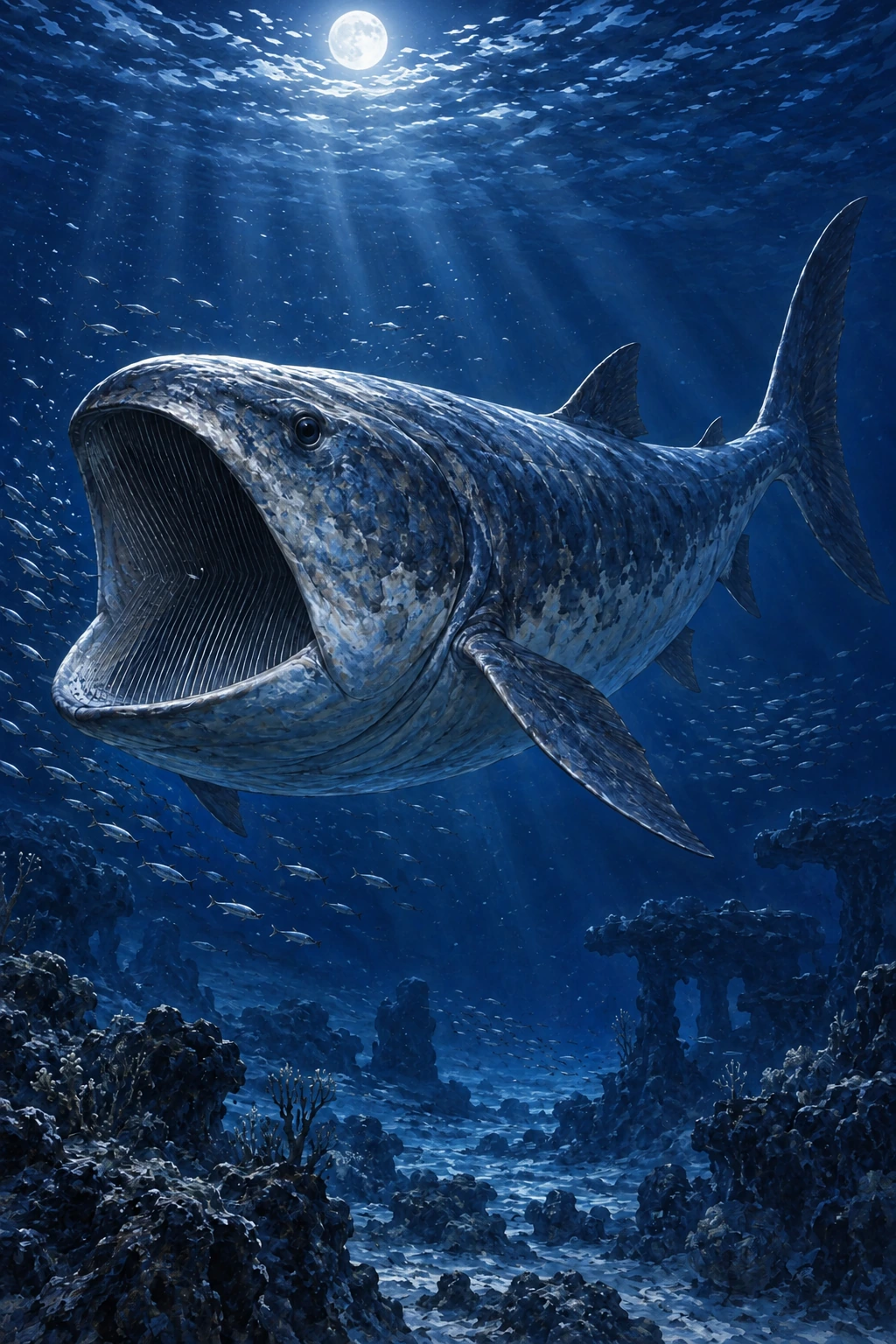 Leedsichthys complete Moonlight artwork
