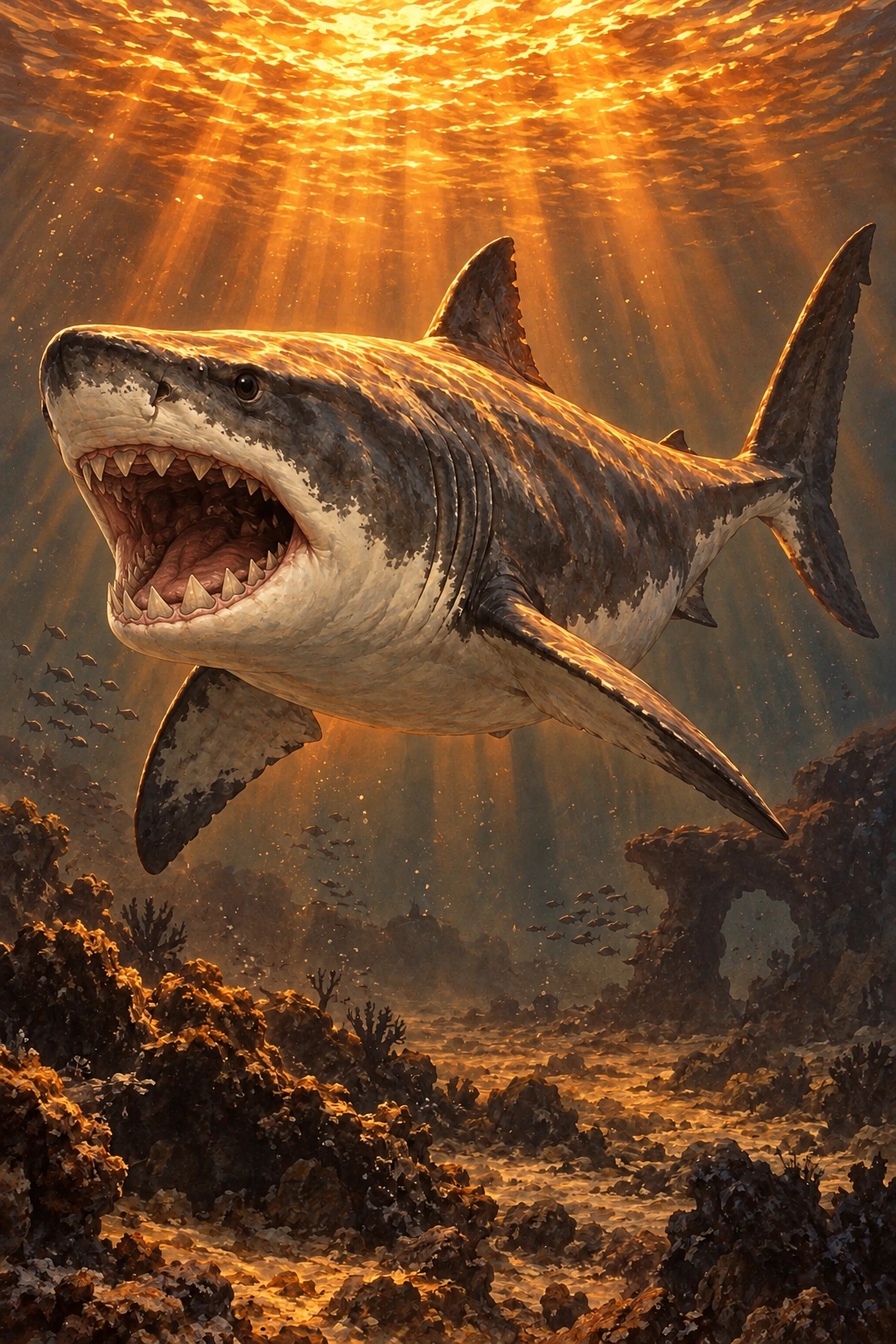 Otodus complete Threat artwork