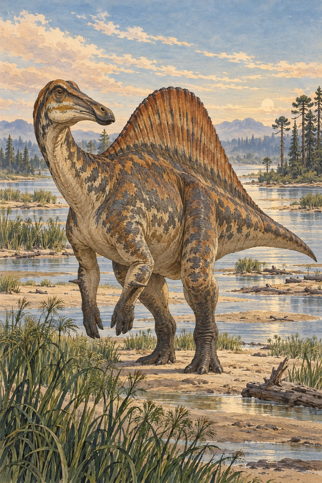 Ouranosaurus complete Calm artwork