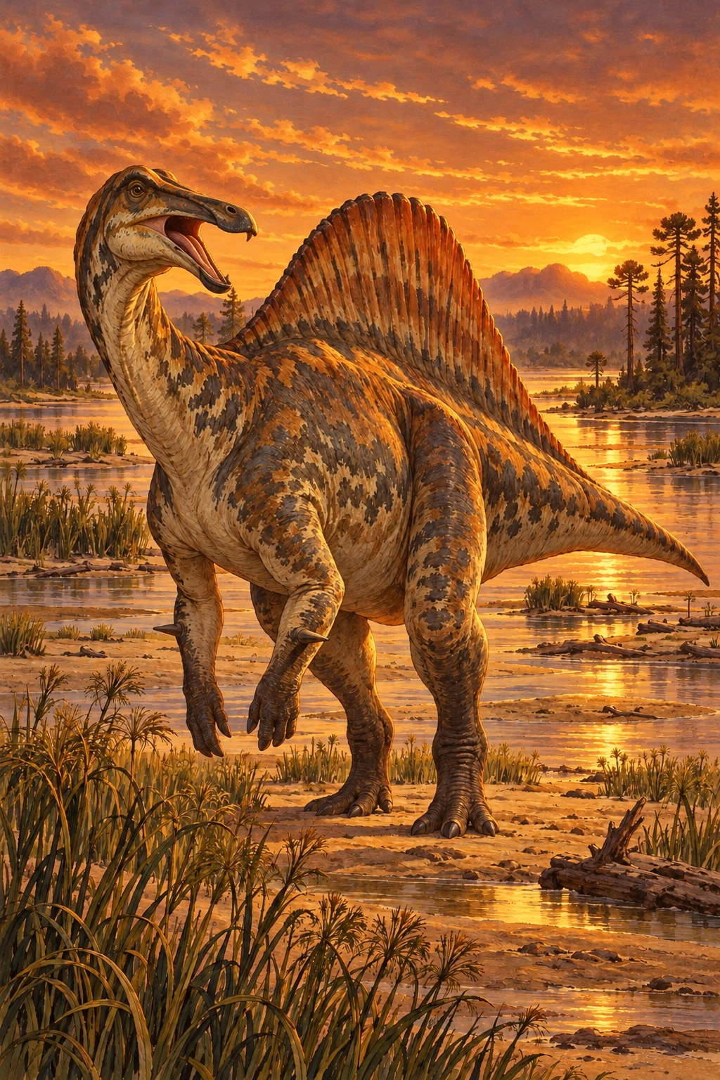 Ouranosaurus complete Threat artwork