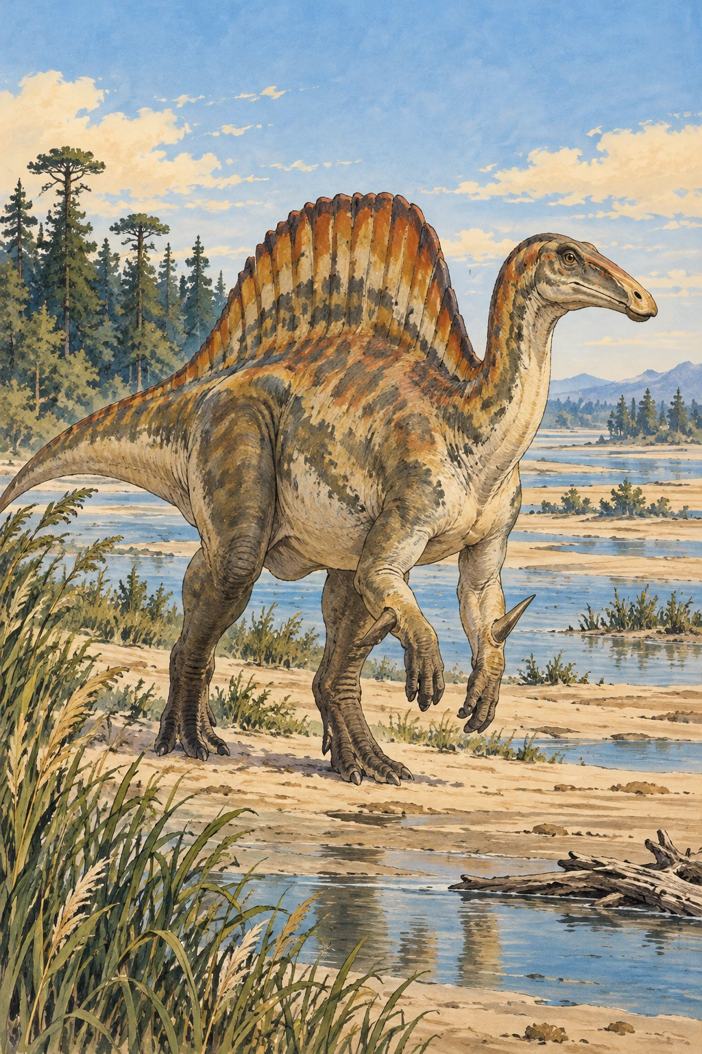 Ouranosaurus complete Daylight artwork