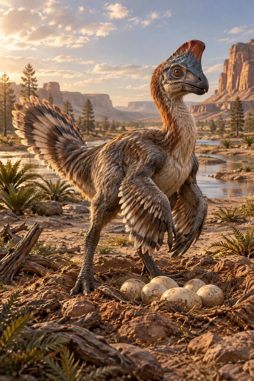 Oviraptor complete Primal artwork