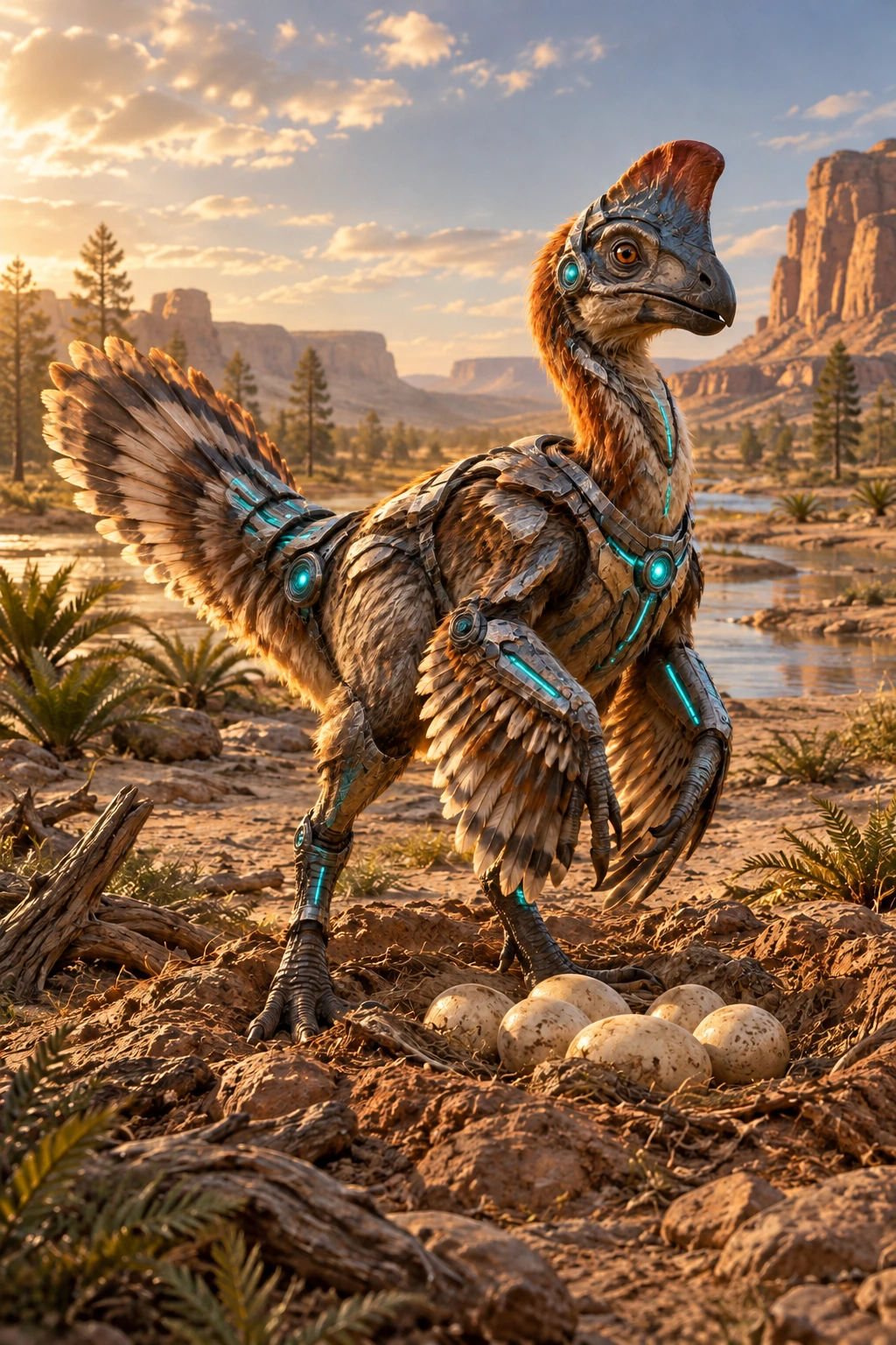 Oviraptor complete Armored artwork