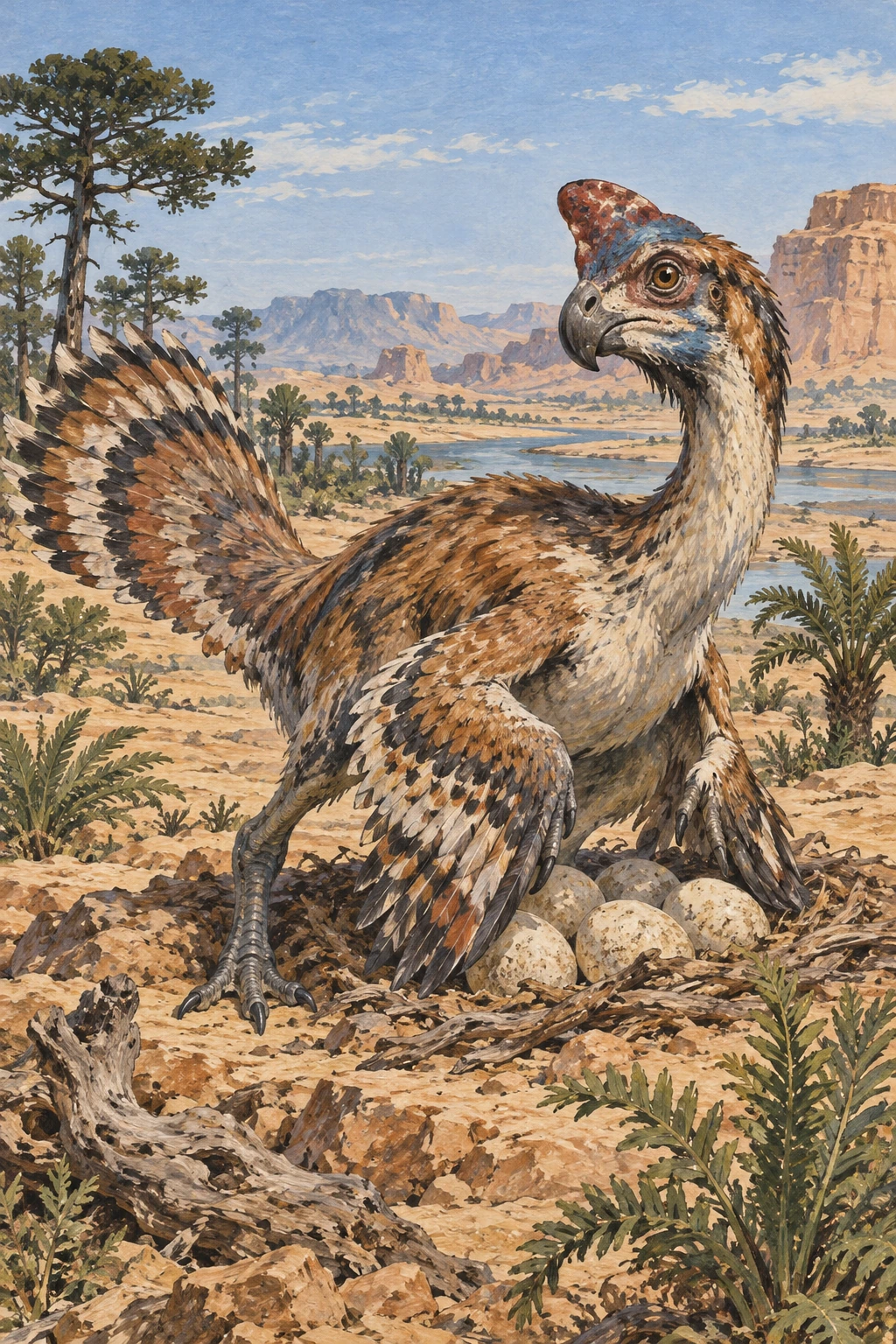 Oviraptor complete Daylight artwork