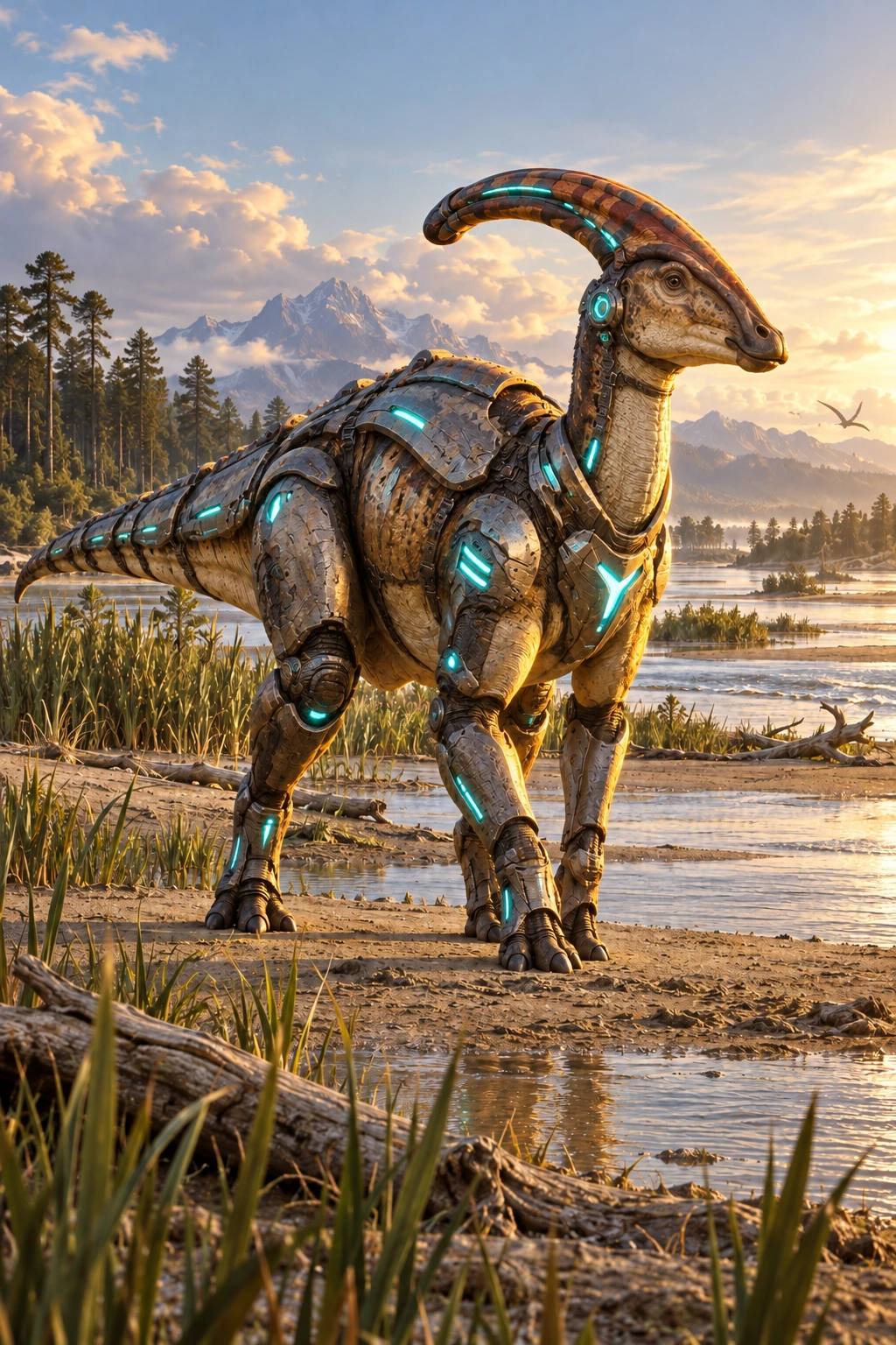 Parasaurolophus complete Armored artwork