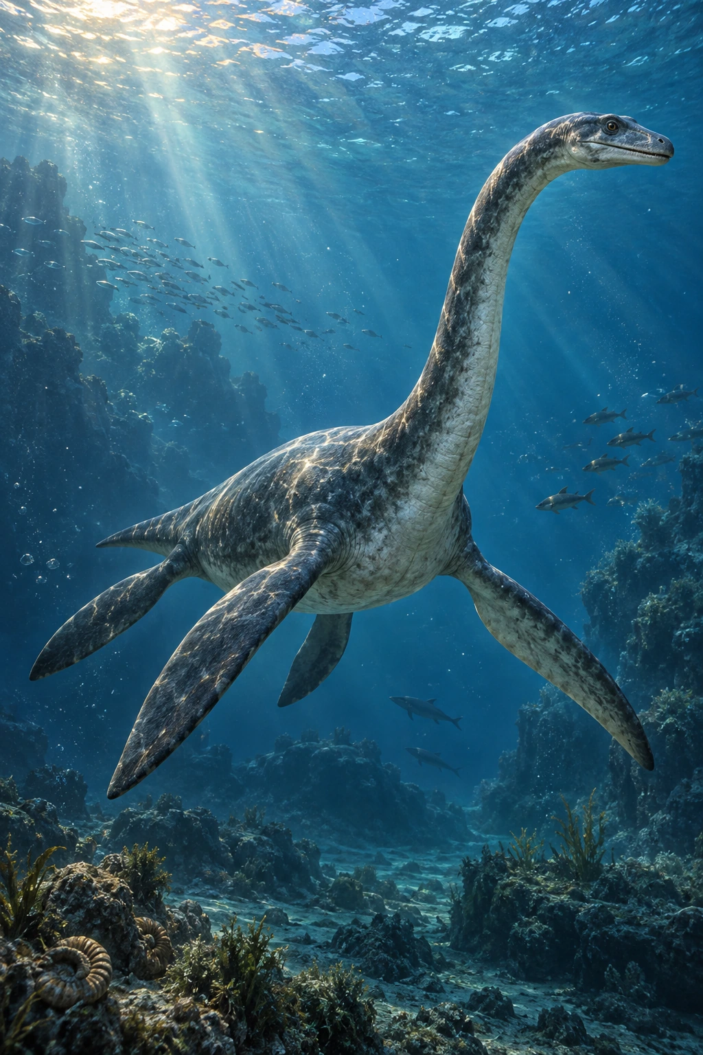 Plesiosaurus complete Primal artwork