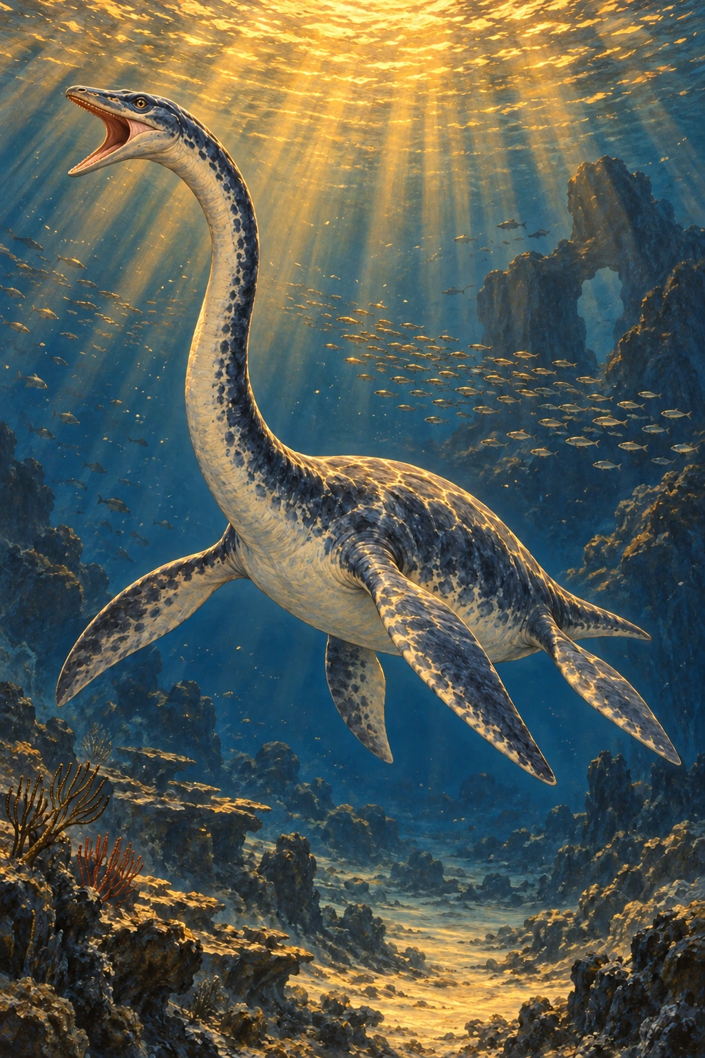 Plesiosaurus complete Threat artwork