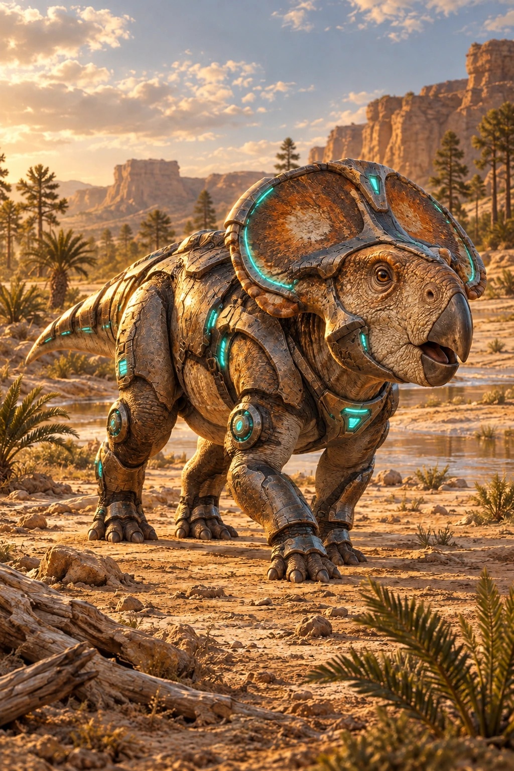 Protoceratops complete Armored artwork