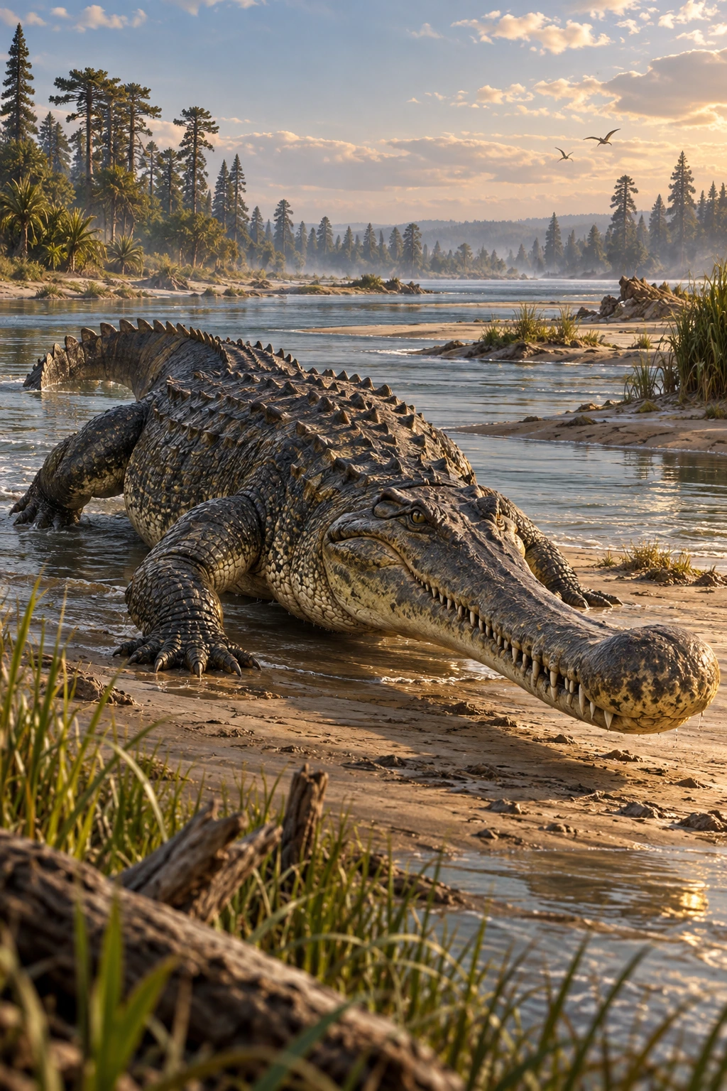Sarcosuchus complete Primal artwork