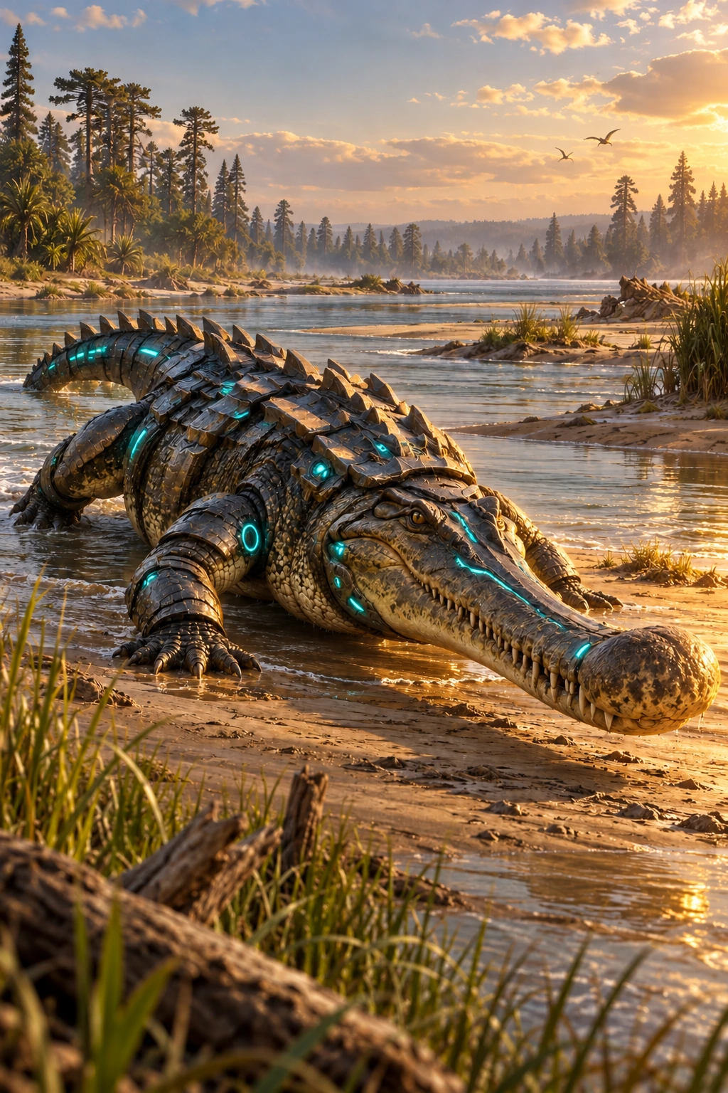 Sarcosuchus complete Armored artwork
